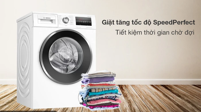 Máy Giặt Kèm Sấy Bosch WNA14400SG 9kg/6kg